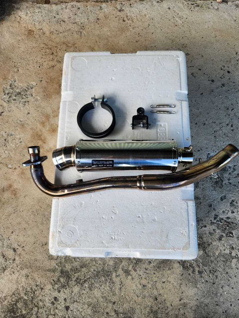 Z125 pro　 BEAMS R-EVO フルエキマフラー