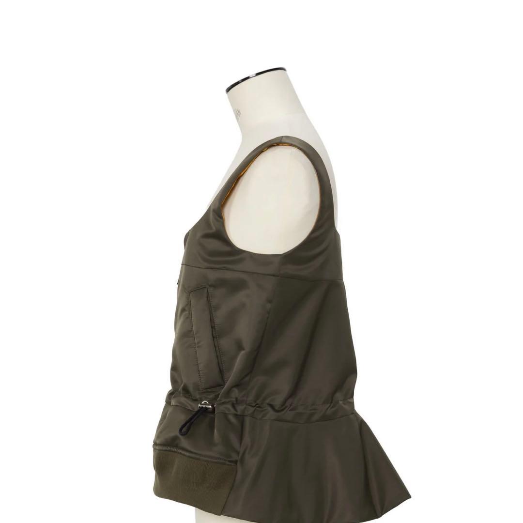 sacai 3サイズ Nylon Twill Tank Top