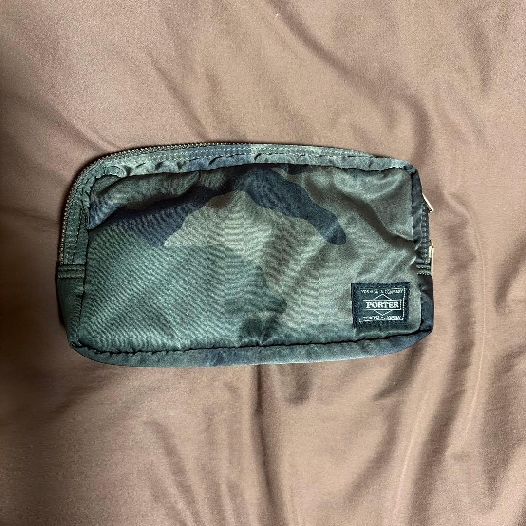 PORTER タンカー 迷彩柄ポーチ 30周年　限定 完売品 希少