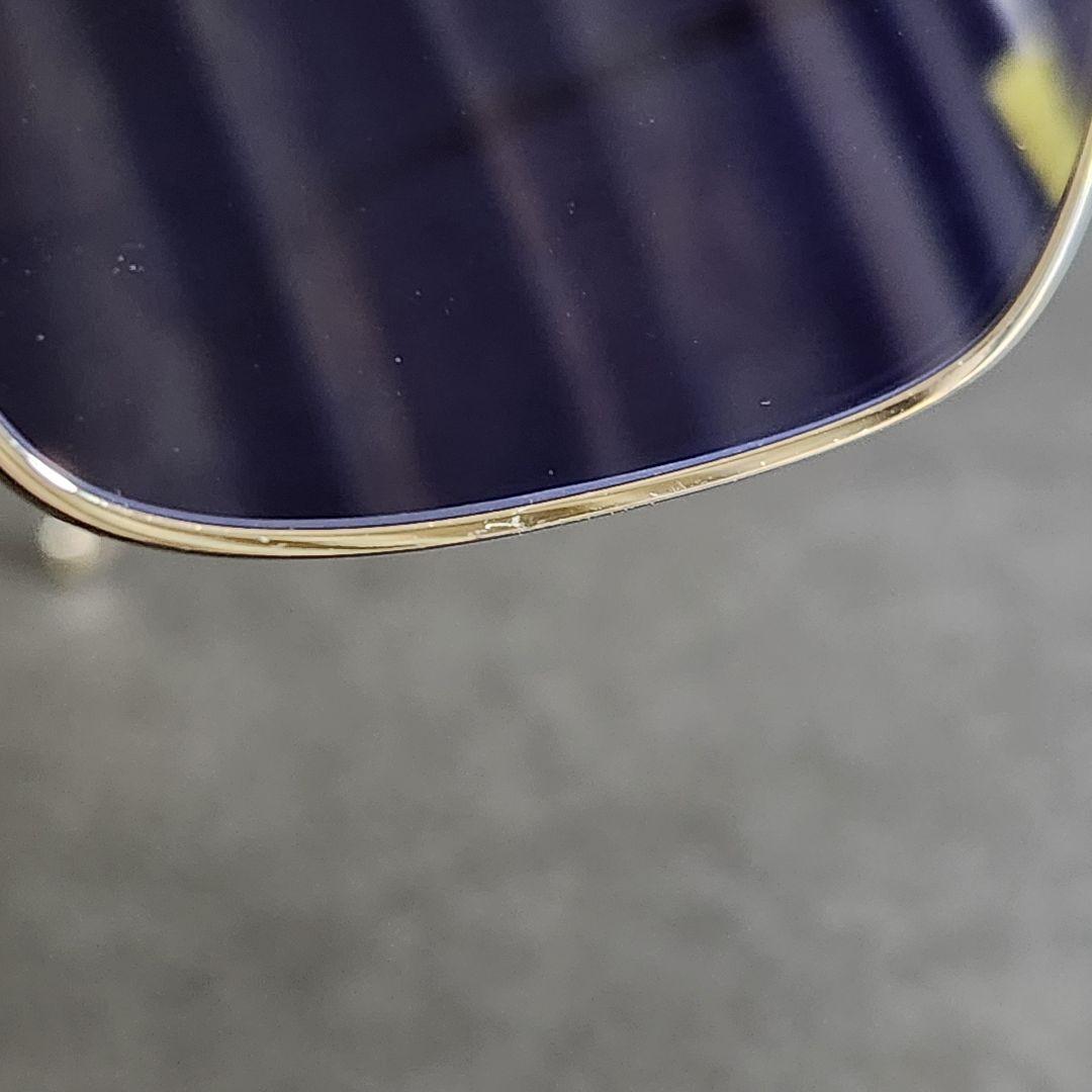 A.D.S.R. JASON 03 シルバー サングラス ネイビー ブルー