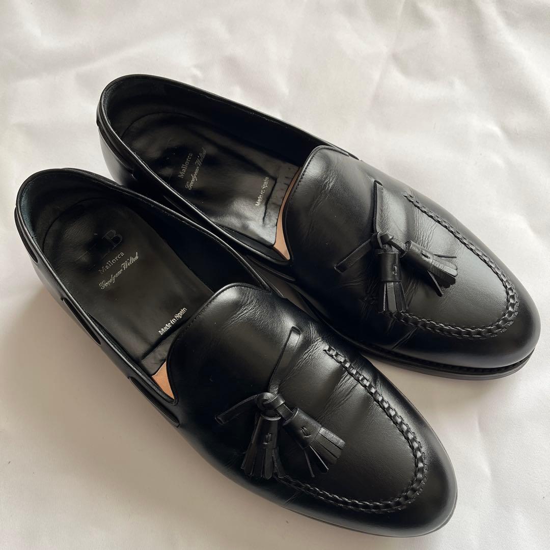 TLBタッセルローファー黒7