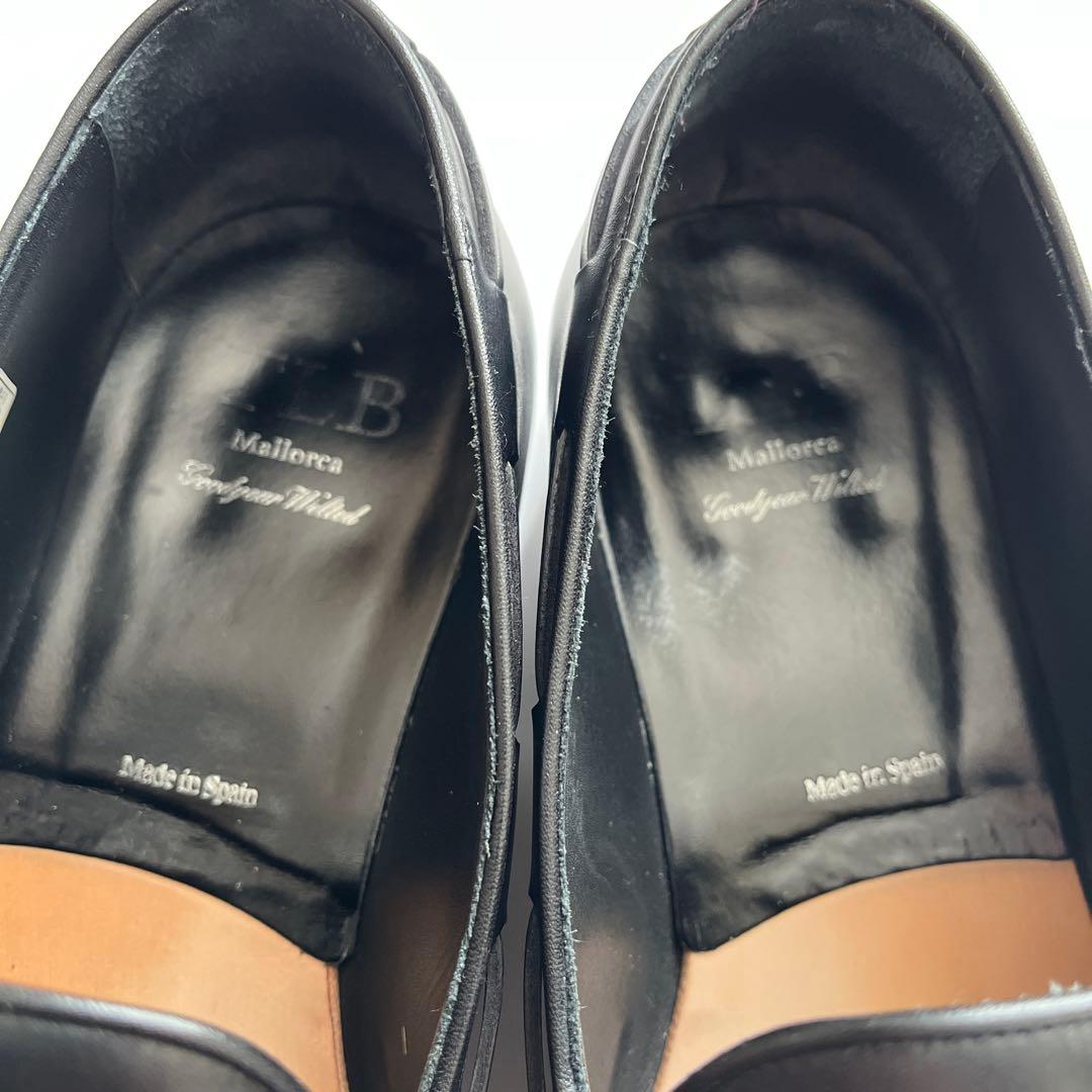 TLBタッセルローファー黒7