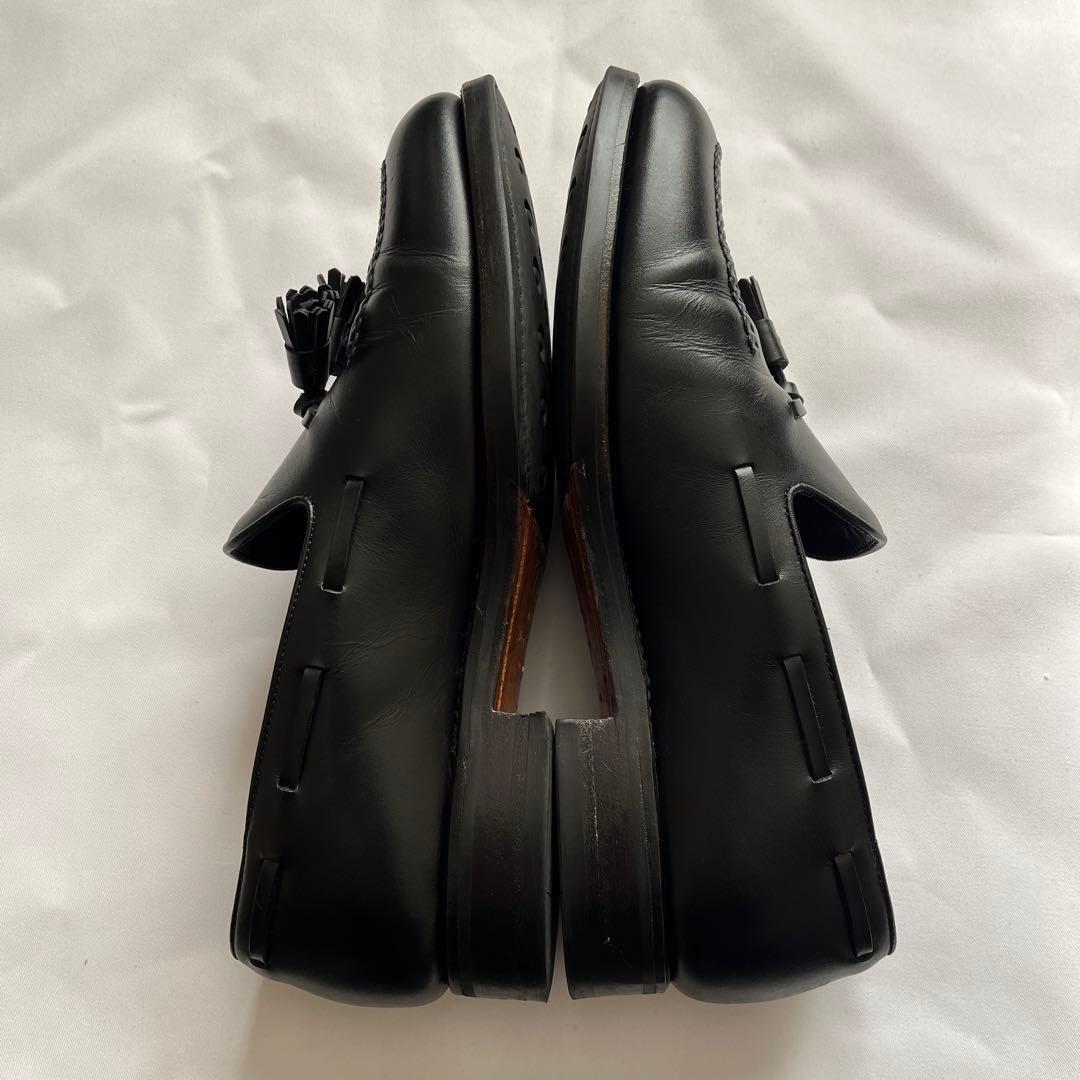 TLBタッセルローファー黒7