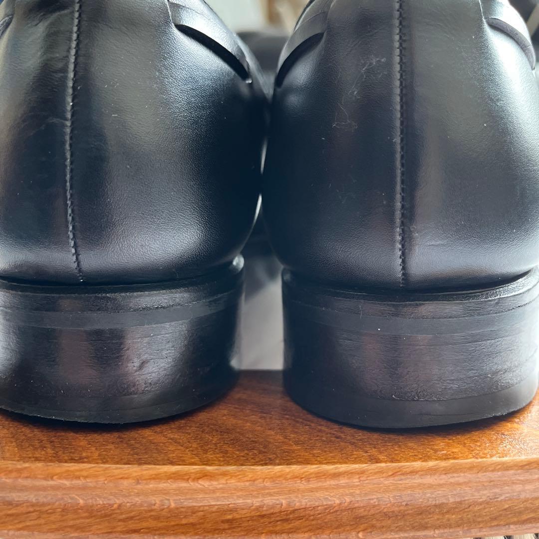 TLBタッセルローファー黒7