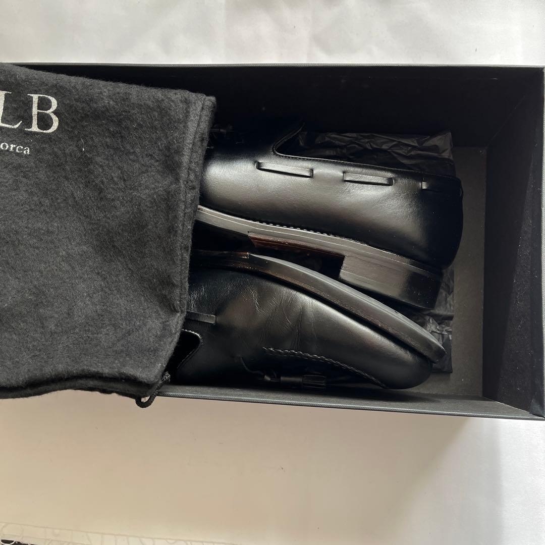 TLBタッセルローファー黒7