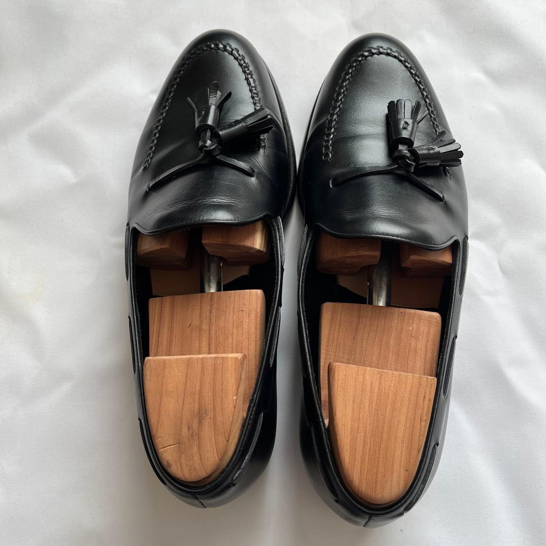 TLBタッセルローファー黒7