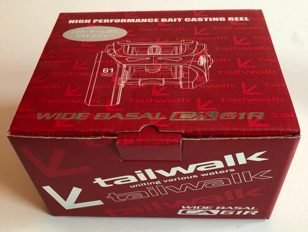 tailwalk WIDE BASAL CA 61R ベイトリール