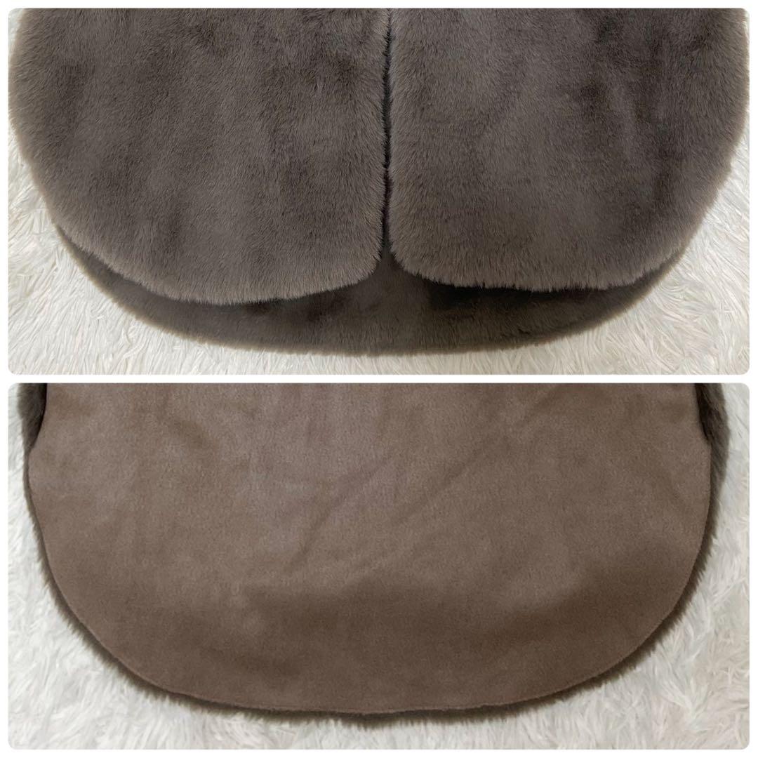 【未使用】RADIATE ヤマダヤ フーデッドファーベスト モカ