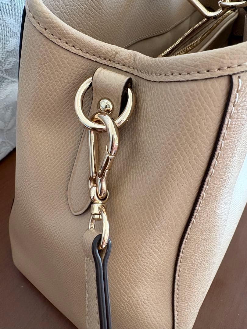 【極美品】COACH ベージュ バッグ