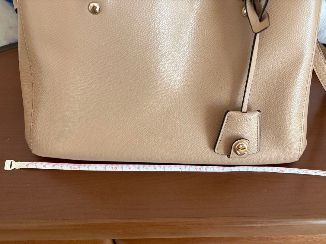 【極美品】COACH ベージュ バッグ
