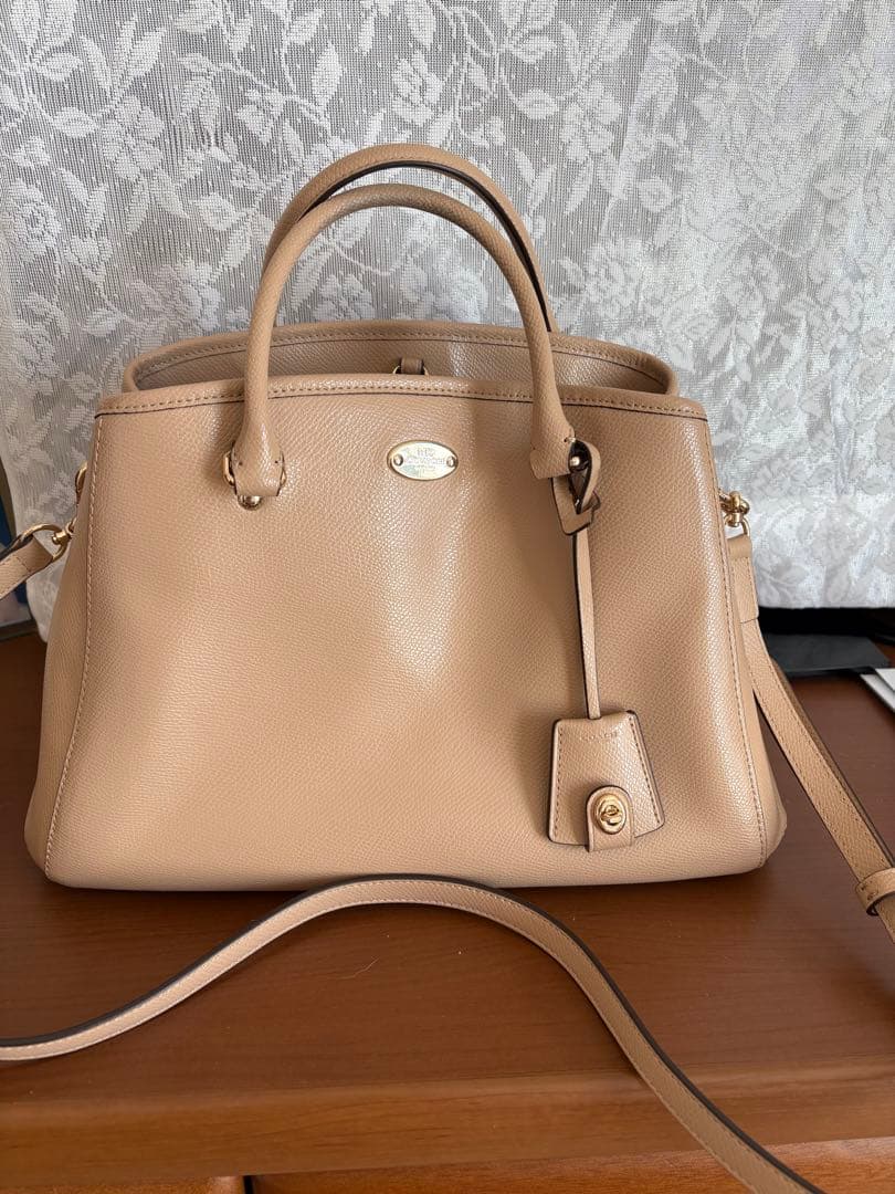 【極美品】COACH ベージュ バッグ