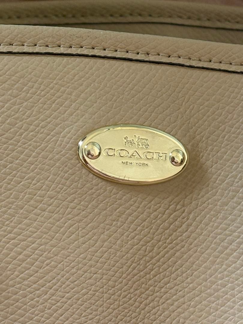 【極美品】COACH ベージュ バッグ