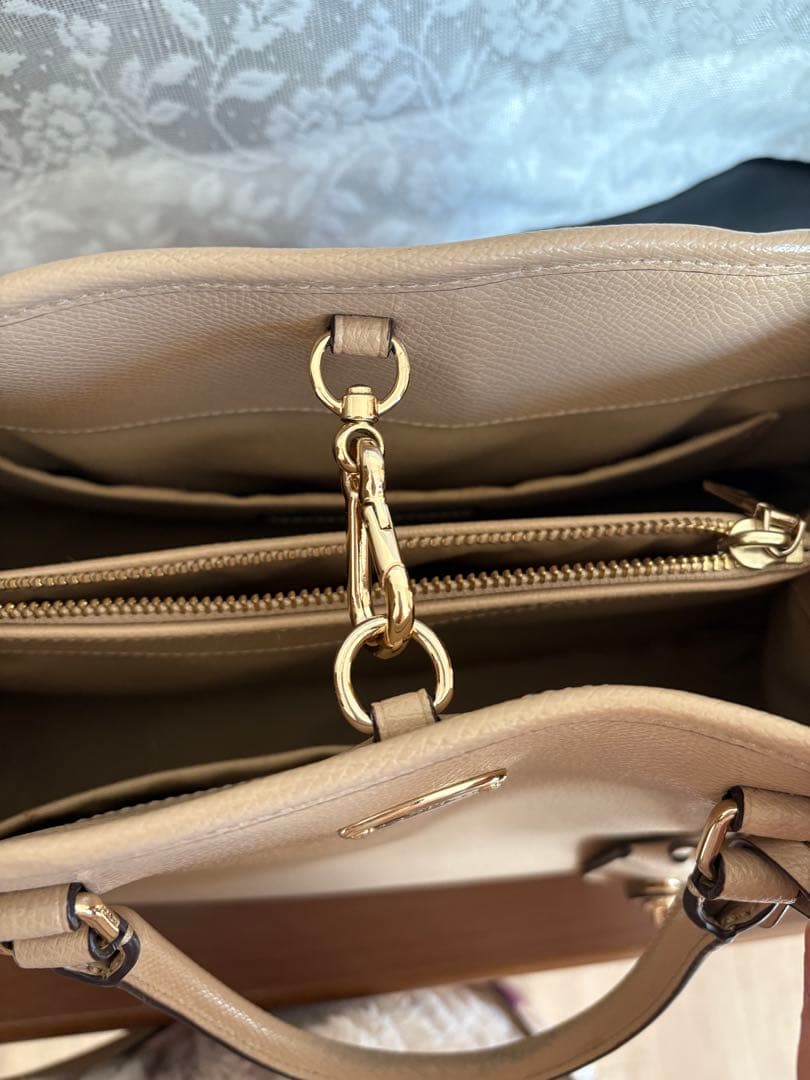 【極美品】COACH ベージュ バッグ