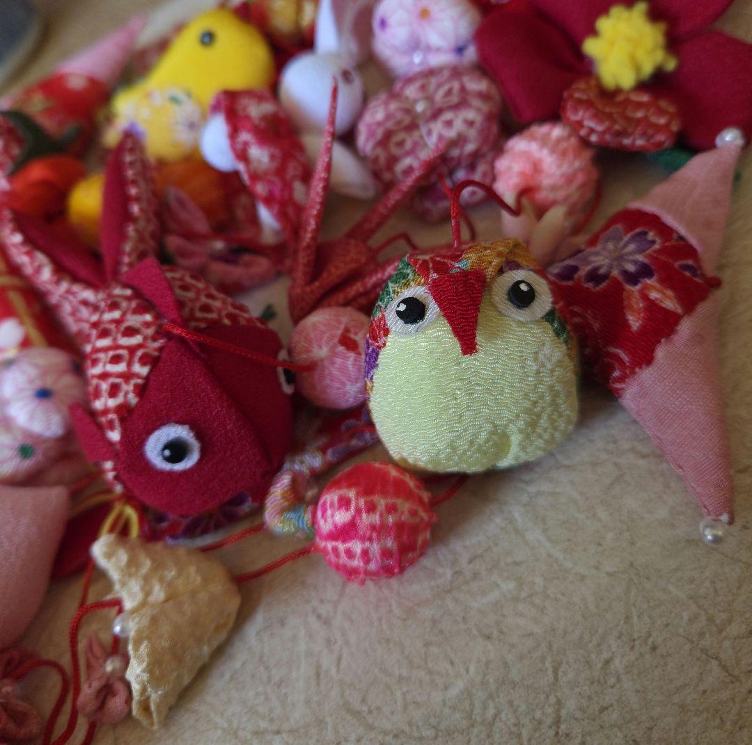 ひな祭り 吊るし雛 つるし飾り 桃の節句 ちりめん細工 縁起物 魔除け 厄除け