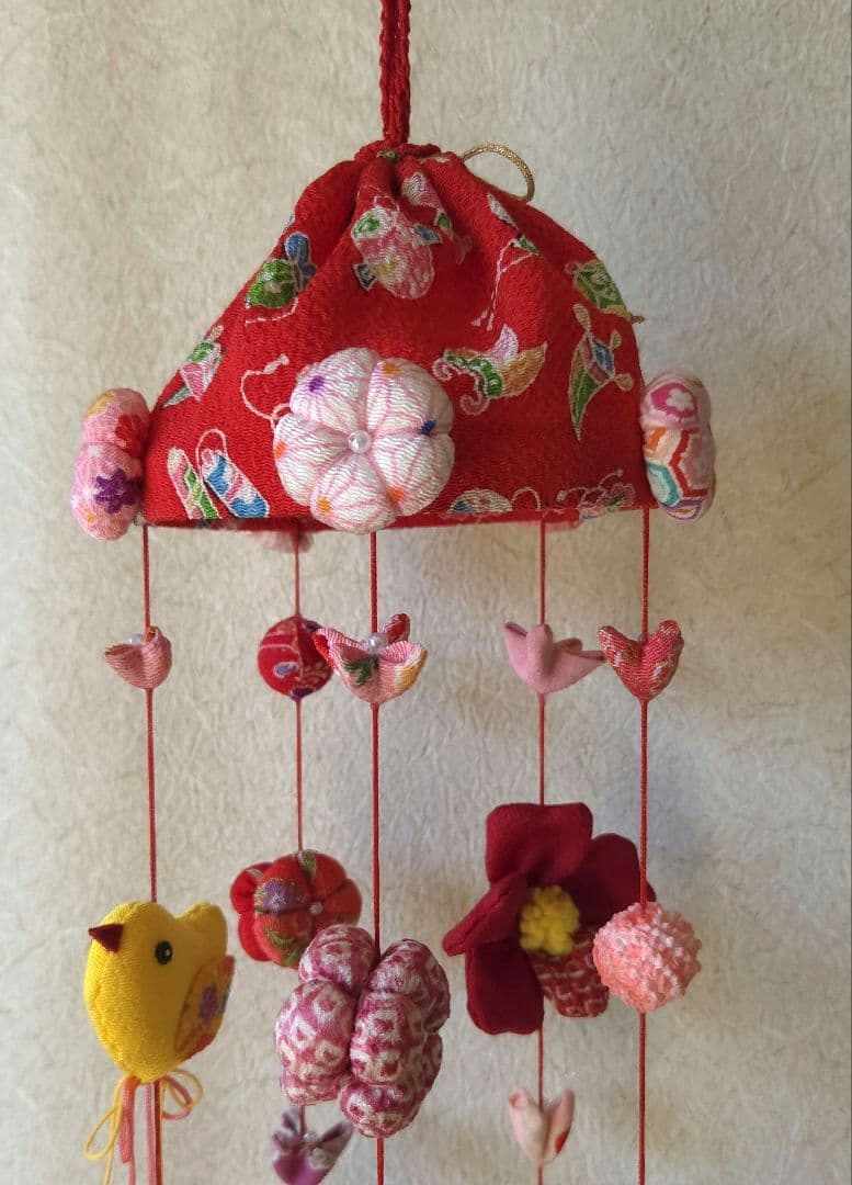 ひな祭り 吊るし雛 つるし飾り 桃の節句 ちりめん細工 縁起物 魔除け 厄除け