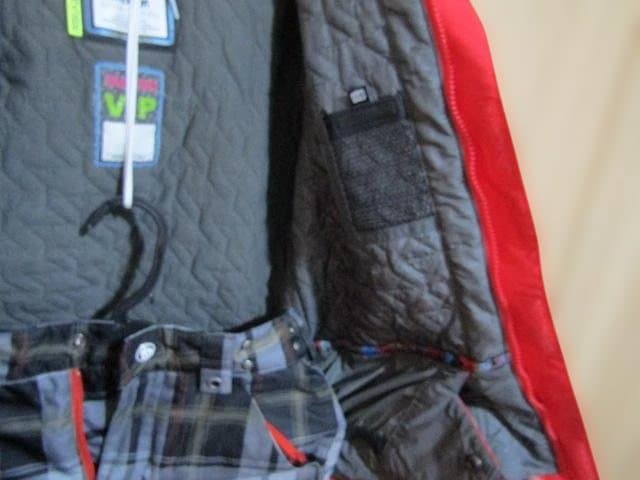 Burton スノーボードウェア セット　子ども用 赤　129‐135　バートン