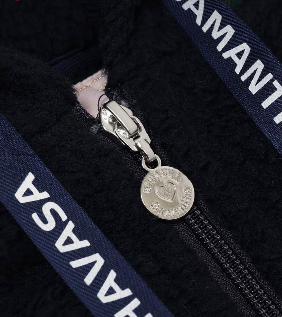 上下セット⭐︎Samantha サマンサゴルフ ボアチェックパーカー スカート