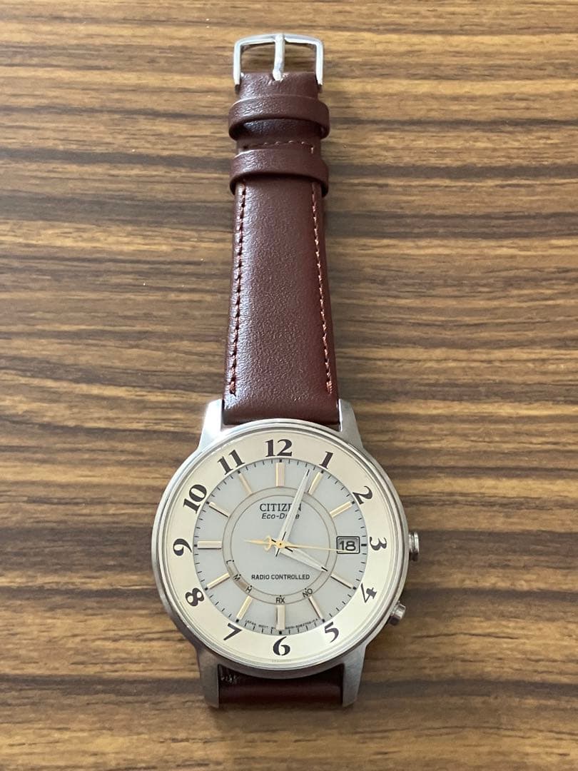 稼働品／CITIZEN Eco-Drive H415 シチズン 電波時計