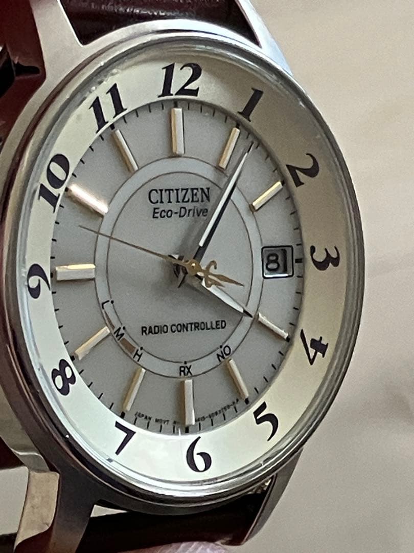 稼働品／CITIZEN Eco-Drive H415 シチズン 電波時計
