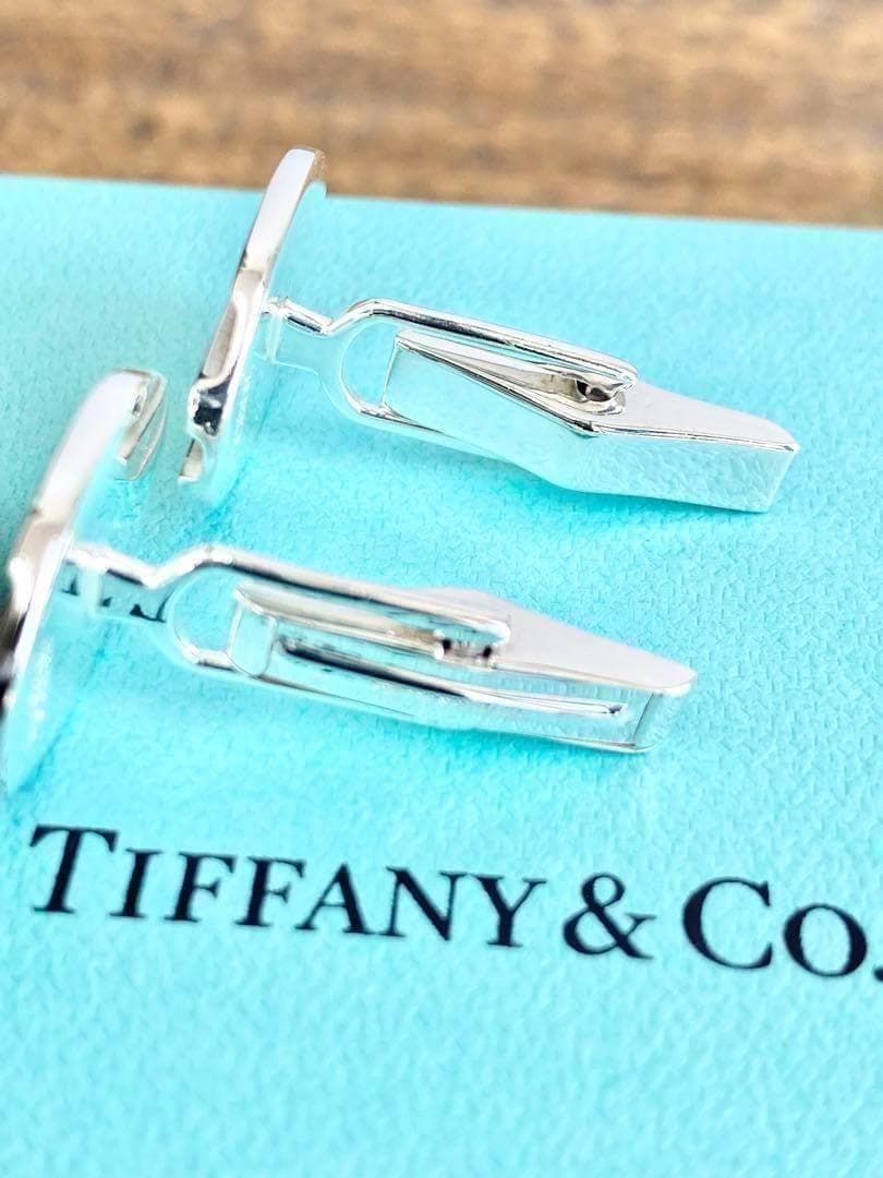 TIFFANY ティファニー ヴィンテージ グルーブド カフリンクス カフス