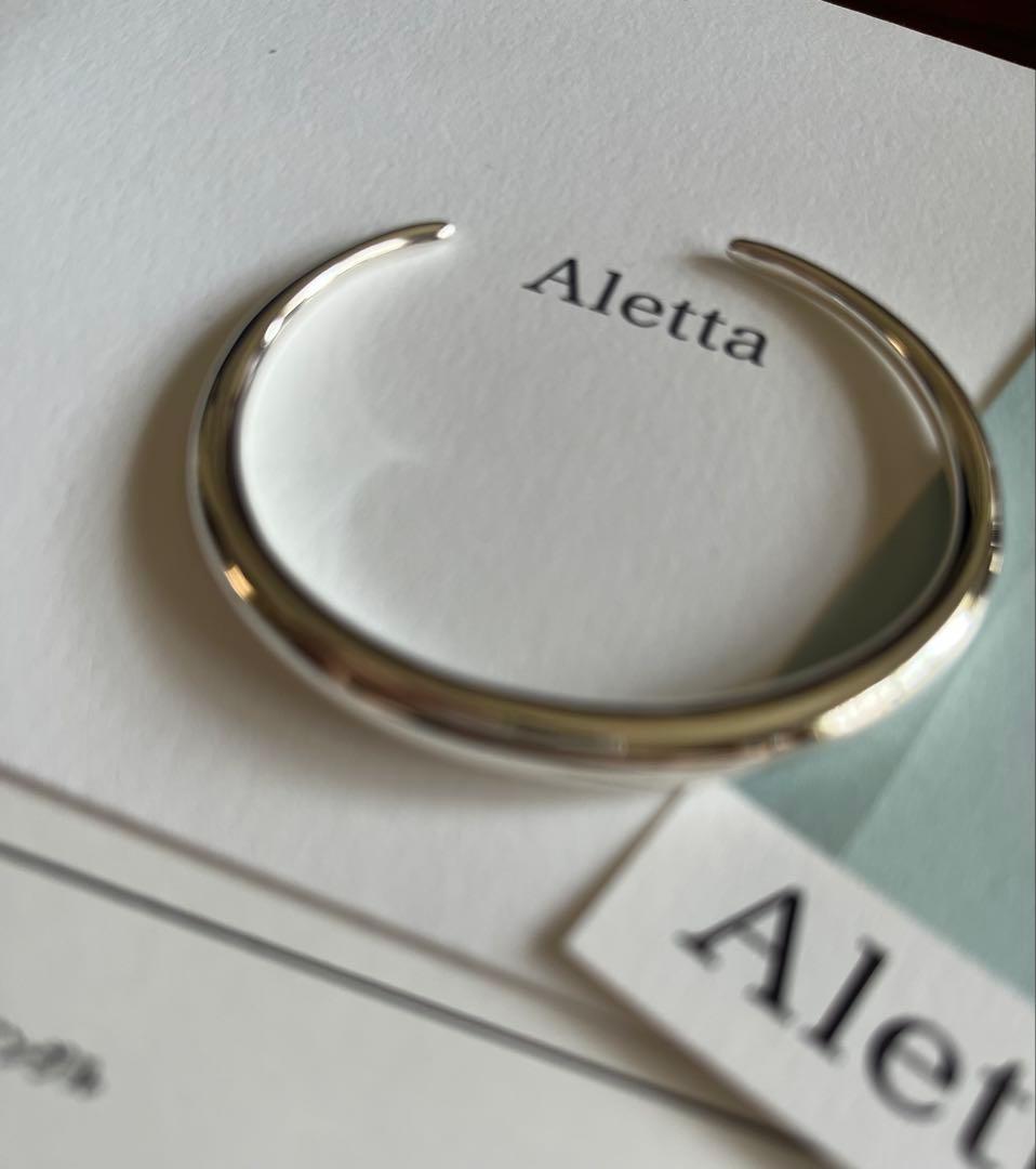 Aletta シルバーバングル br-001-s