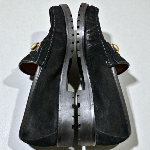 GUCCI グッチ ホースビット ローファー ゴールド金具 7.5 イタリア製