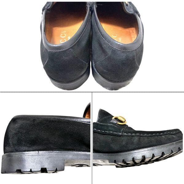 GUCCI グッチ ホースビット ローファー ゴールド金具 7.5 イタリア製