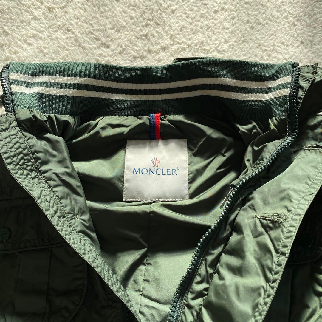 【美品】MONCLER キッズ　ナイロンジャケット　ワッペン　128
