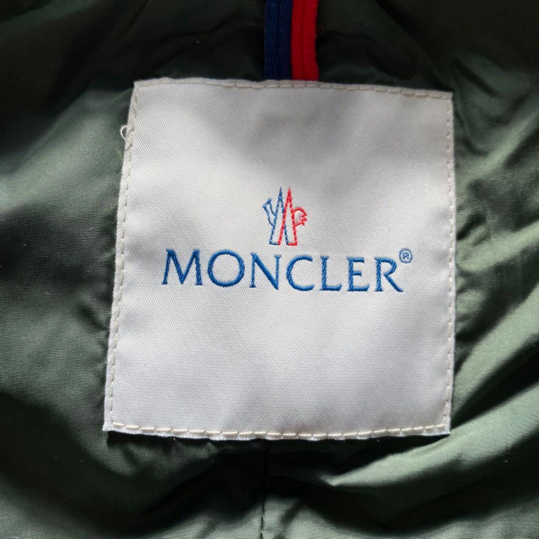 【美品】MONCLER キッズ　ナイロンジャケット　ワッペン　128