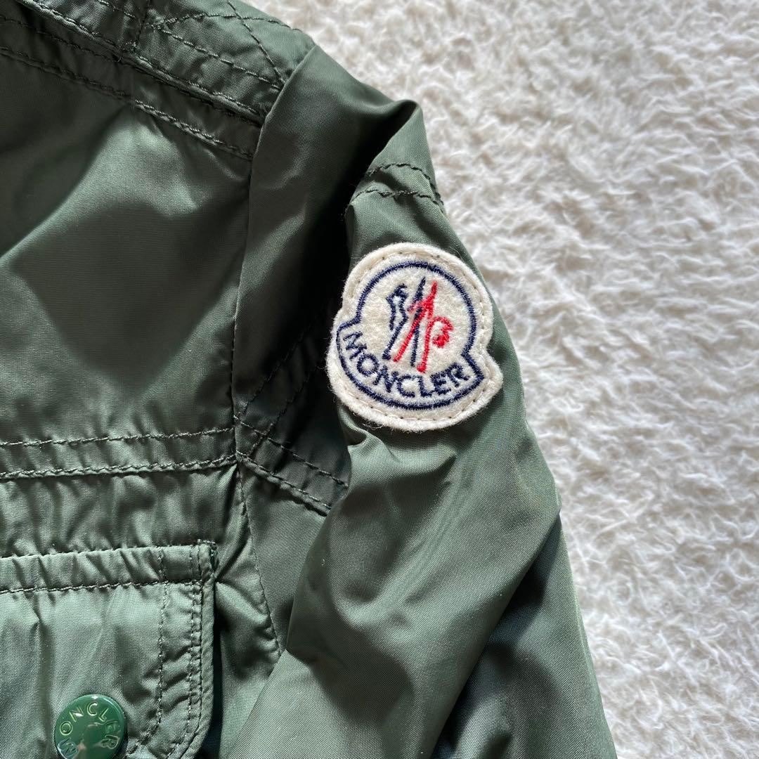 【美品】MONCLER キッズ　ナイロンジャケット　ワッペン　128