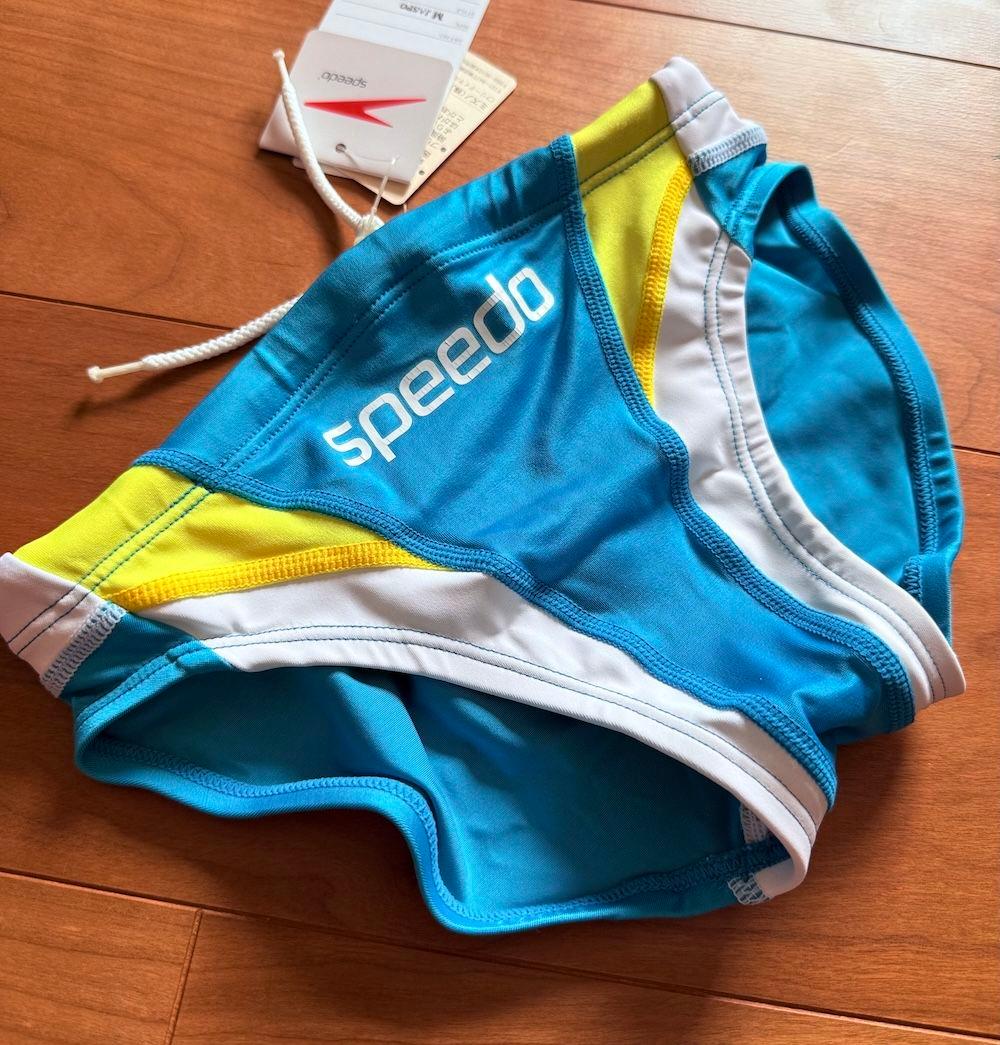 【新品】SPEEDO アクアスペック　ブルー　M　競パン　RQ632