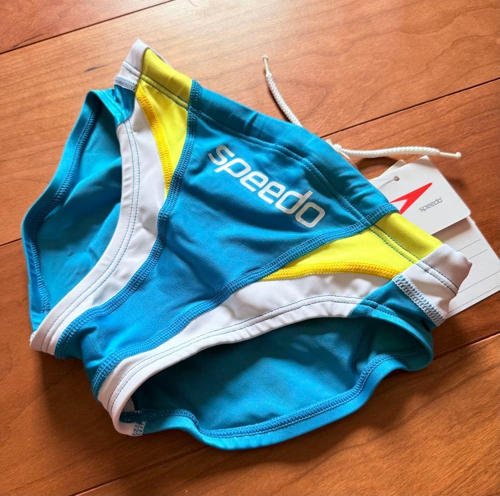 【新品】SPEEDO アクアスペック　ブルー　M　競パン　RQ632