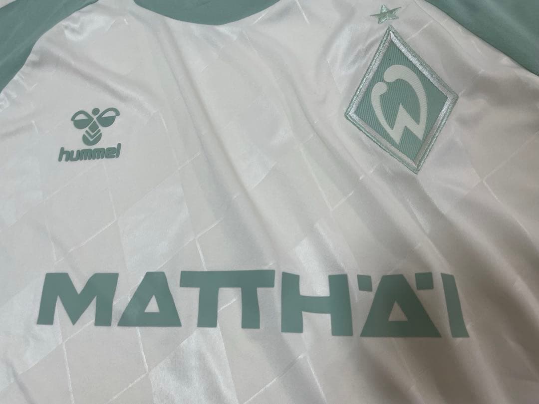 ⭐️新品未使用 ヒュンメル⭐️ブレーメン 24/25 ユニフォーム アウェイ半袖