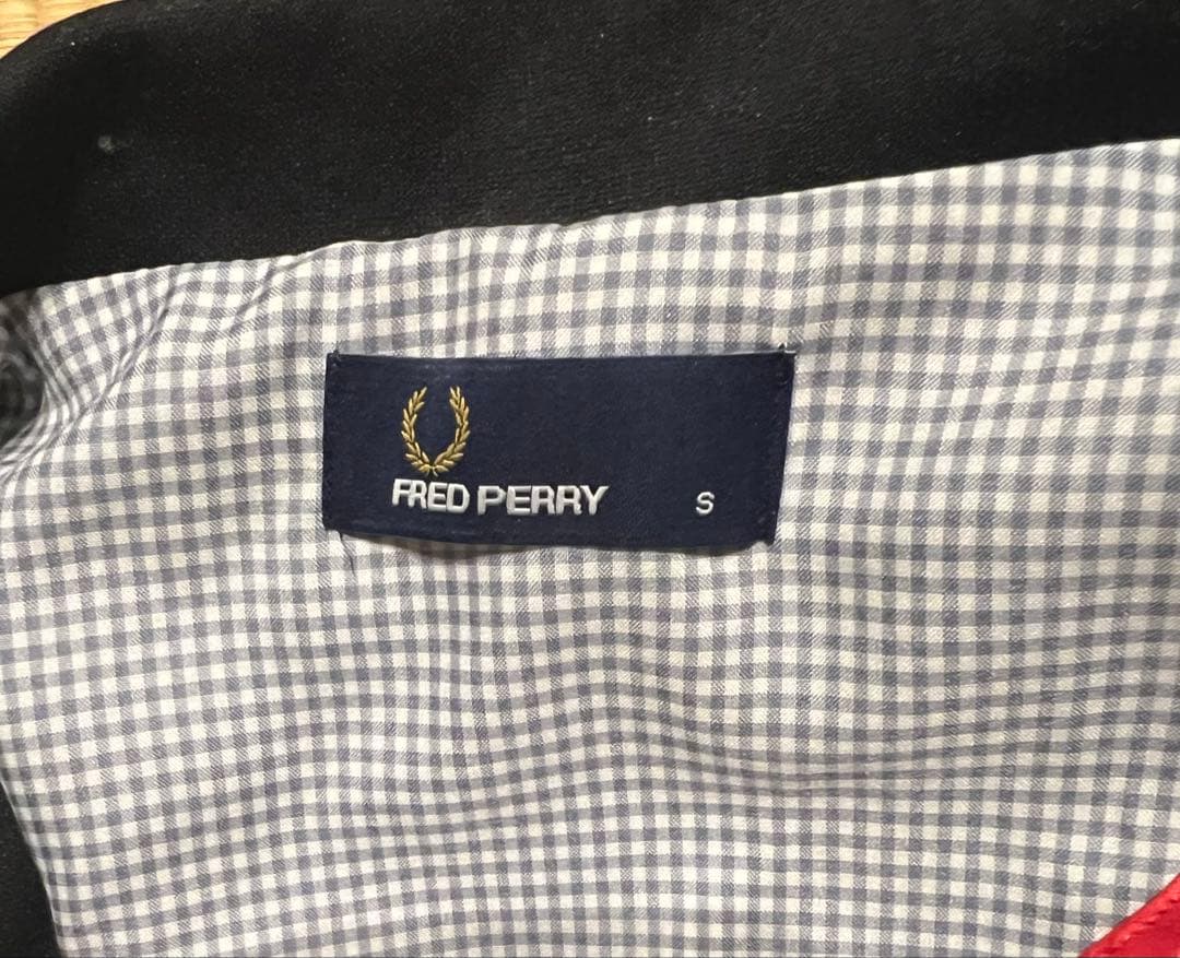 フレッドペリー ブラック テーラードジャケット