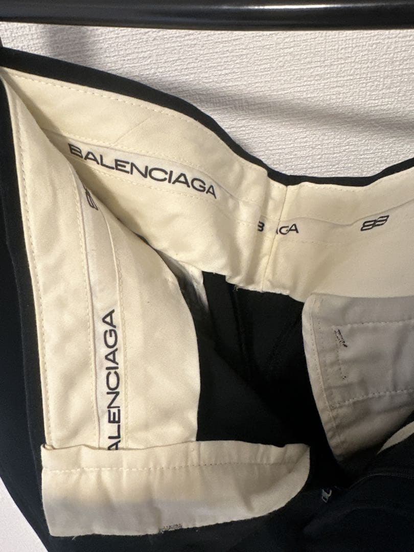 BALENCIAGA BB Sports スラックス ブラック