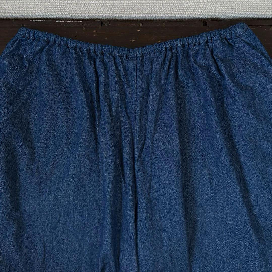 25SS mizuiro ind デニム ドローストリング ボリュームパンツ