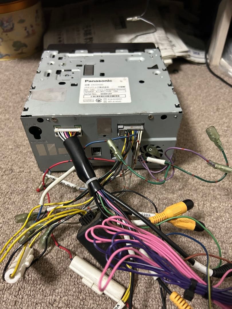 Panasonic ストラーダ CN-E310D 2018年地図