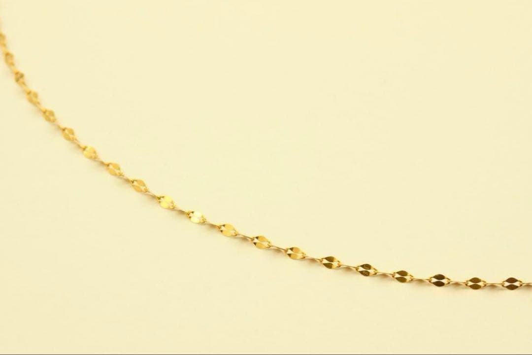 大特価❣️早いもの勝ち‼️新品✨18金 K18 ネックレス 45cm アジャスター