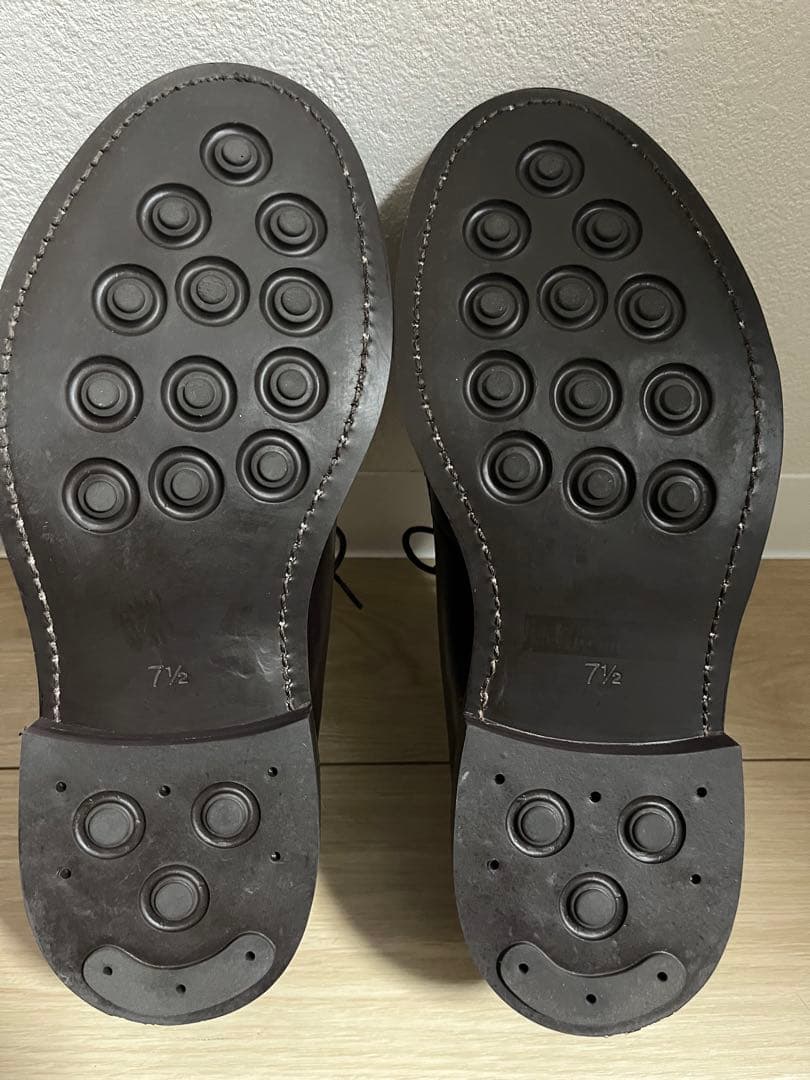 Trading post トレーディングポスト Uチップ　ダークブラウン25.5