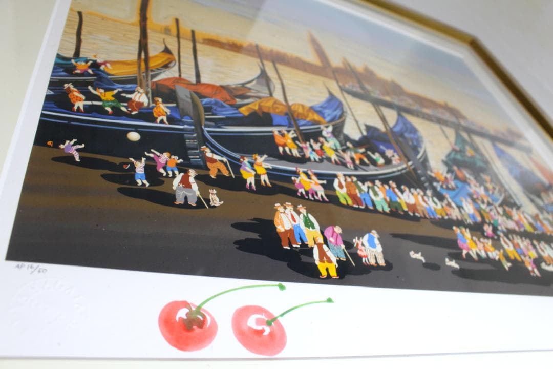 ヒロ ヤマガタ アースリーinベニス 　希少50Ed 凸スタンプ＆signあり！