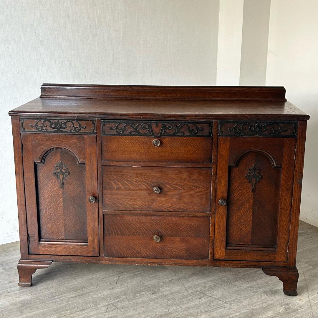 イギリス アンティーク　家具 サイドボード 1930年頃 ビンテージ 497A