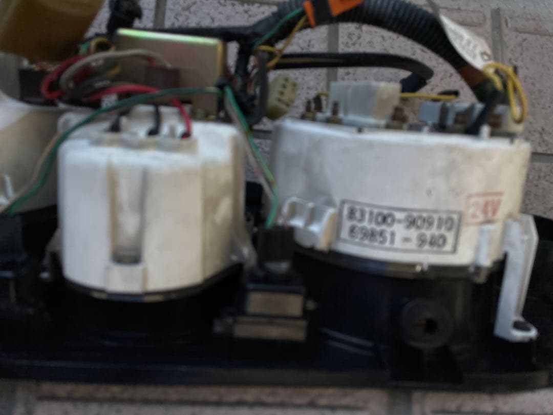 ★希少‼︎ランクル60後期型用スピードメーターパネル一式 当時物中古美品★