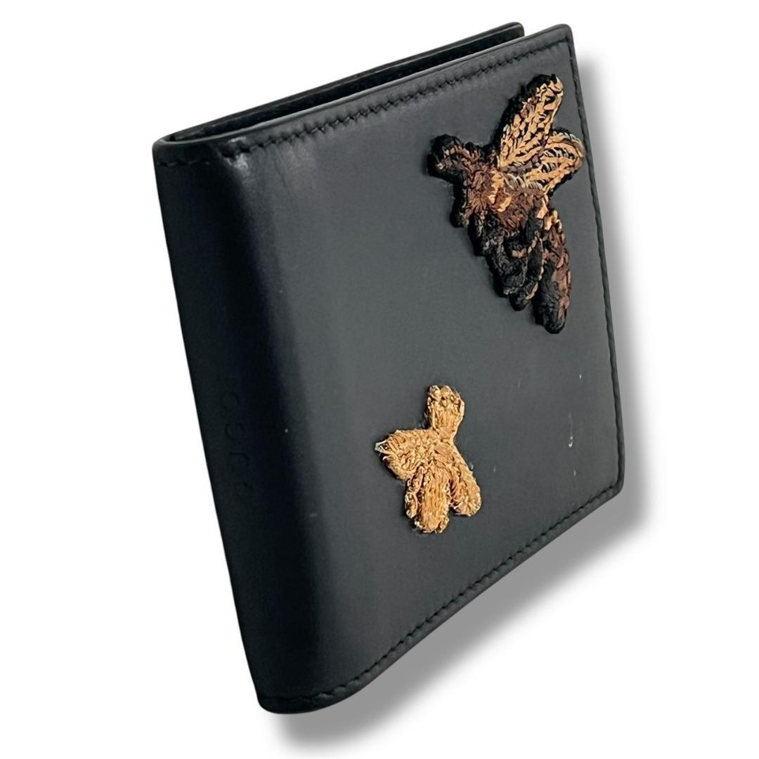 美品 GUCCI グッチ　ビー 　マネークリップ 長財布