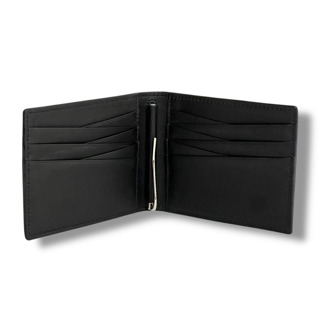 美品 GUCCI グッチ　ビー 　マネークリップ 長財布