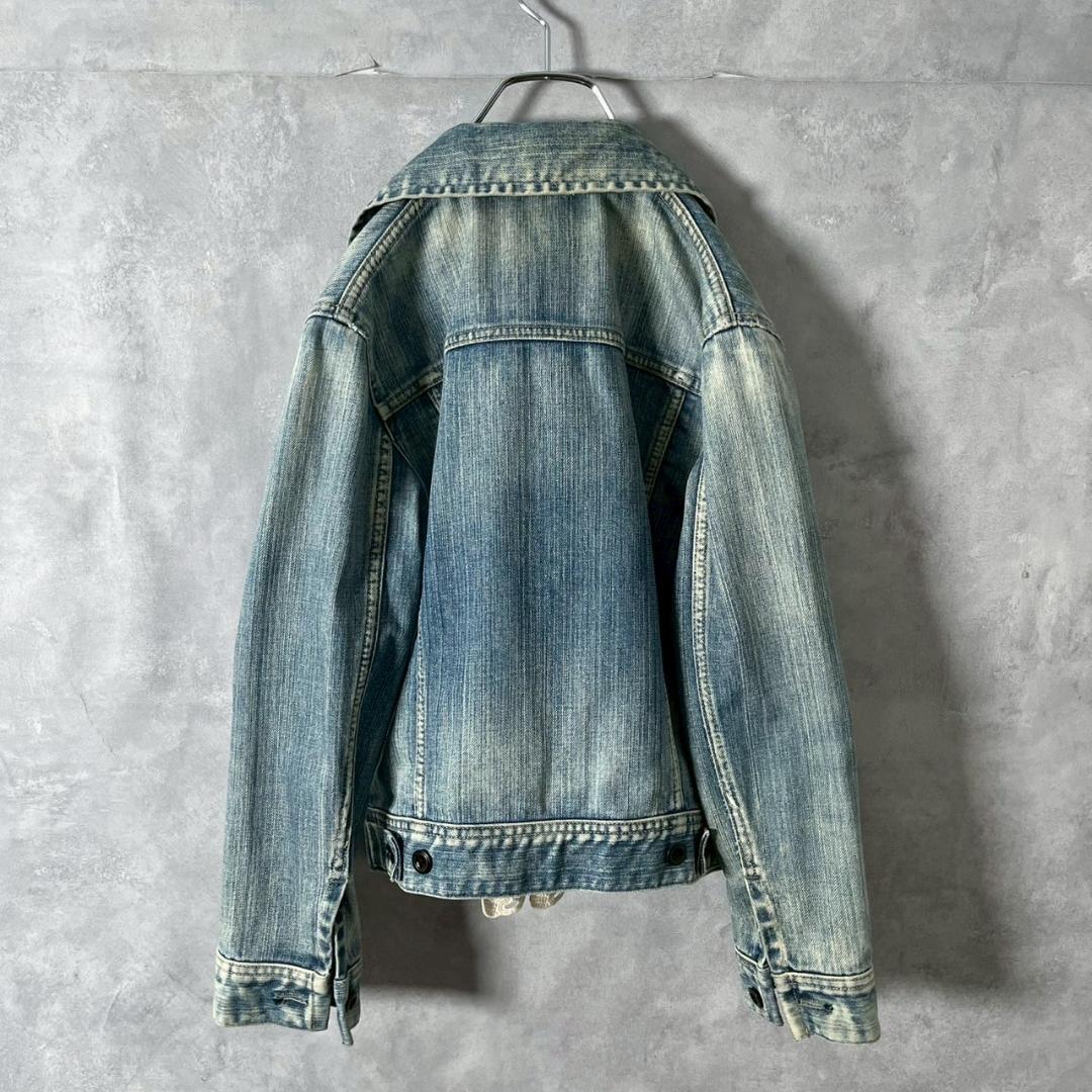 45rpm レース装飾 デニム ジャケット Gジャン N1304