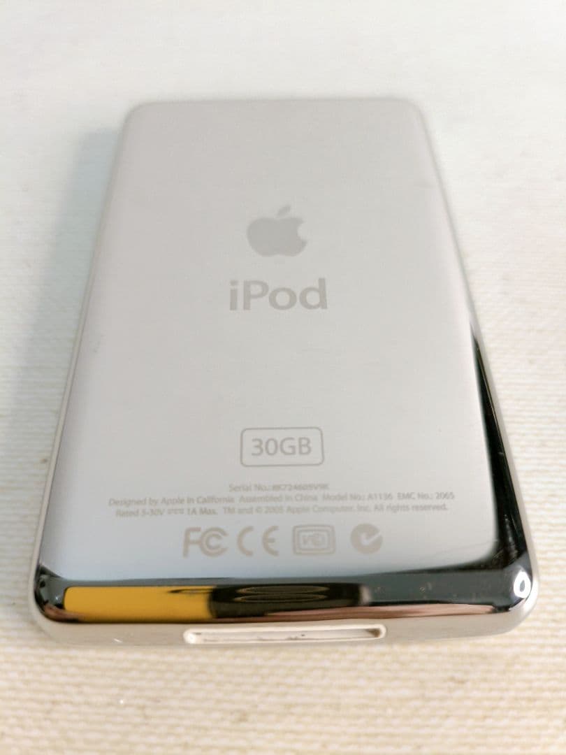 iPod classic 30GB バッテリー新品