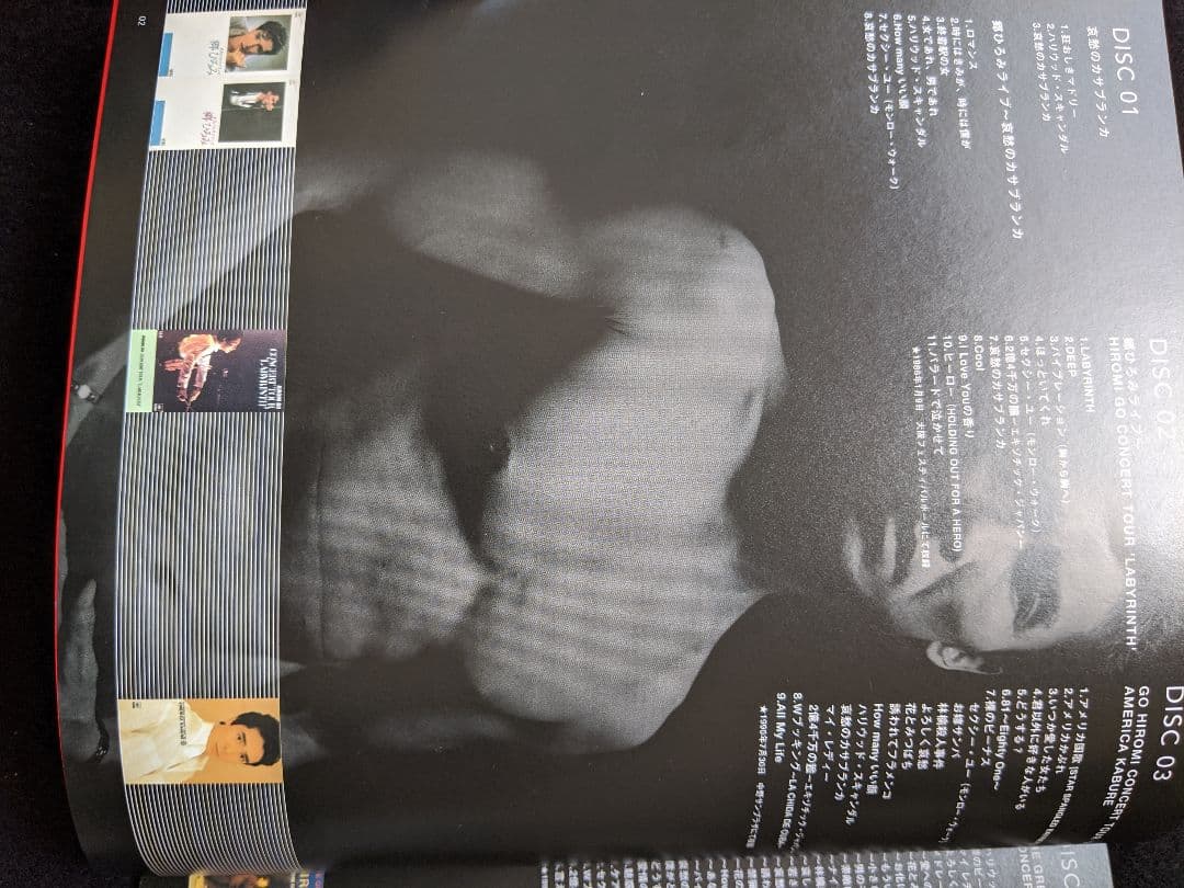 郷ひろみ　DVD COLLECTION LIVES&CLIPS　ライブ　廃盤