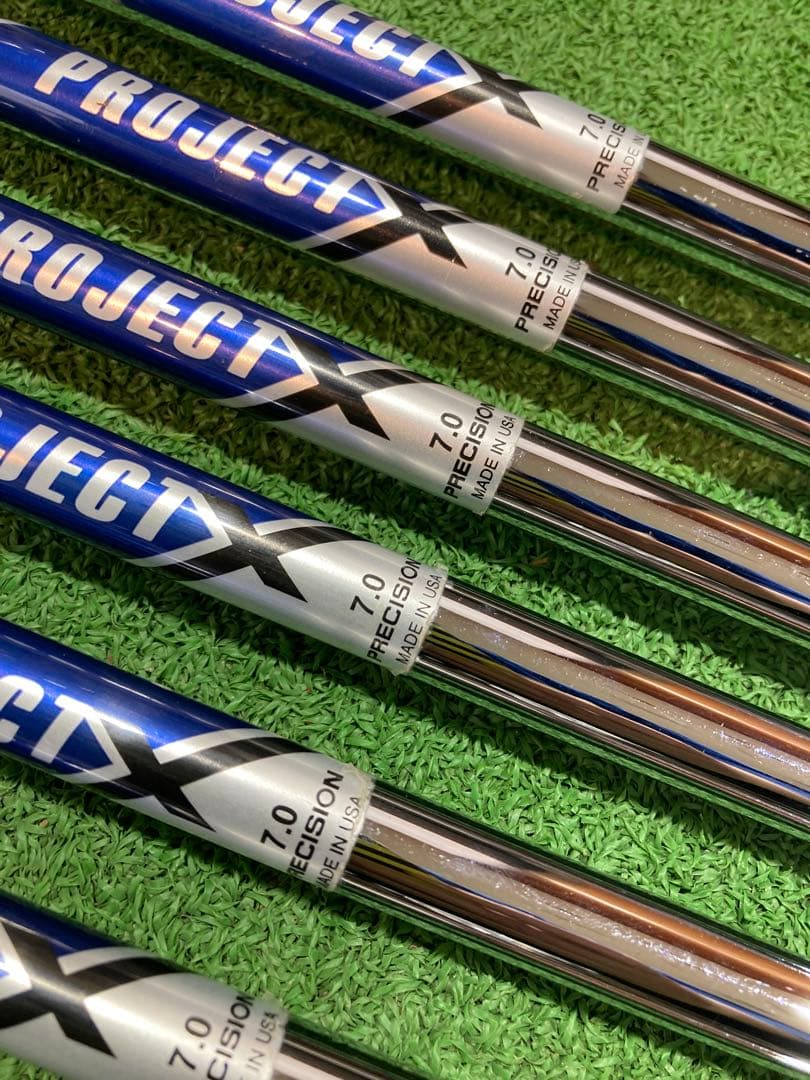 プロジェクトX 7.0 XX相当 5〜P 6本セット トゥルーテンパー