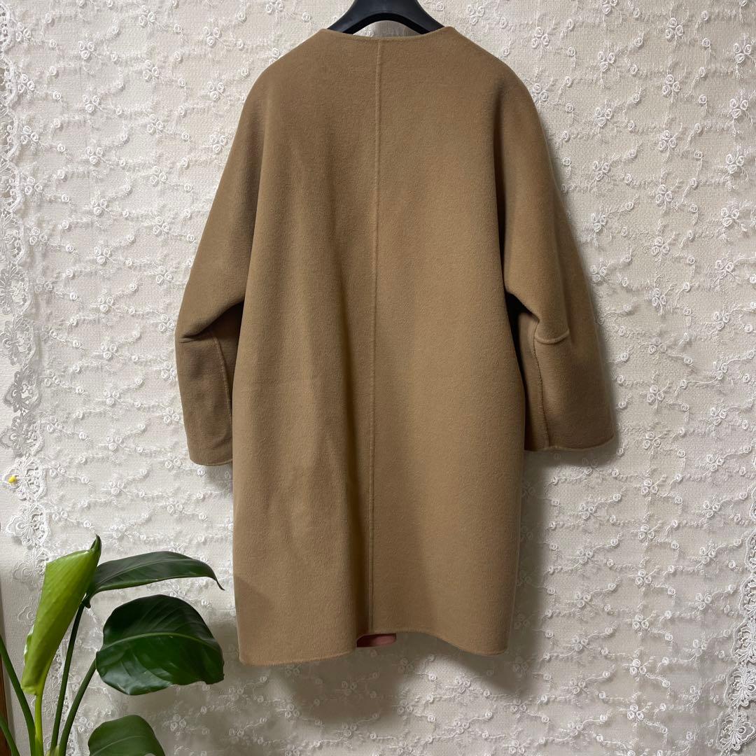 WEEKENO Max Maraウールコートリバーシブル　38