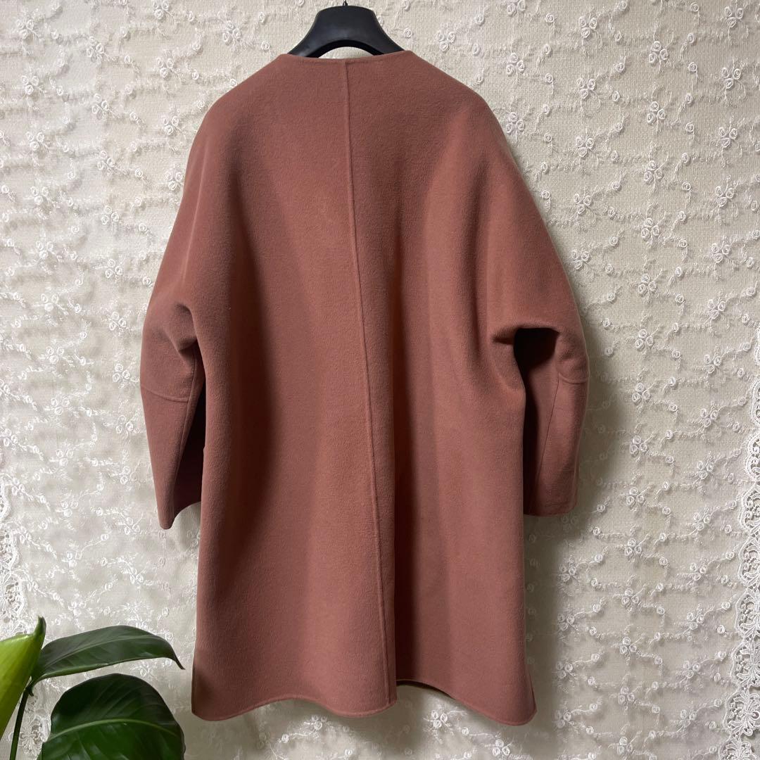 WEEKENO Max Maraウールコートリバーシブル　38